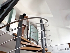 ベッドルーム, 茶髪の, Hd, シャワー, 睡眠