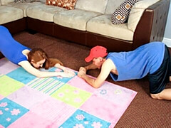 18 jaar, Kont, Handbeurt, Likken, Masturbatie, Natuurlijke tieten, Roodharige vrouw, Tieten likken