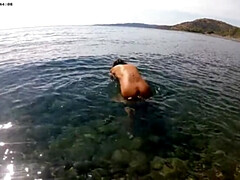 Amateur, Belleza, Italiano, Desnudo, Desnudo, Nudista, Adolescente, Bajo el agua