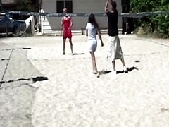 Nikki Sexx, Slim Shady, Velvet Rose & Malisa Moir take turns on Trent Tesoro in a wild group sex session