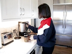 Vollbusig, Lesbisch, Lecken, Muschi