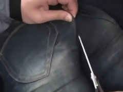 Japanese girl get fuck with her jeans 2