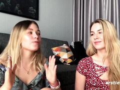 Tussi, Blondine, Fingern, Freundin, Hd, Lesbisch, Masturbation, Muschi