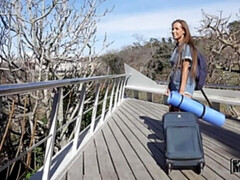 フェラチオ, 茶髪の, バック, 顔射, なめる, アウトドア, 公共, 現実
