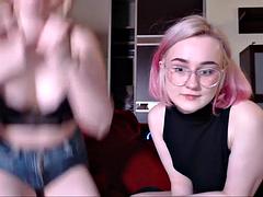 Leie, Tussi, Blondine, Pummelig, Lesbisch, Titten