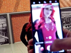 Grote mammen, Duits, Hardcore, Realiteit, Roodharige vrouw, Ruw, Tiener