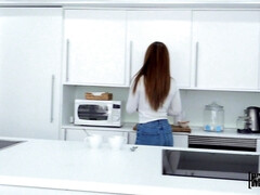 お尻, 美女, デカチン, フェラチオ, 自然山雀, オマンコ, ティーン, オッパイの