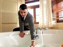 Badkamer, Pijpbeurt, Stel, Handbeurt, Keuken, Buiten, Gezichtspunt, Nat