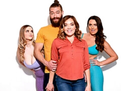 デカ尻, デカチン, デカパイ, フェラチオ, バック, 女 人男 人, シャワー, ティーン