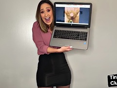 Nana, Britannique, Brunette brune, Femme dominatrice, Lingerie, Solo