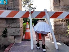 18 años, Verga grande, Mamada, Estilo perrito, Tetas naturales, Montar, Adolescente, Mojado