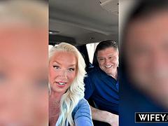 Grosse bite, Blonde, Sucer une bite, Éjaculation interne, Noir ébène, Interracial, Mère que j'aimerais baiser, Nénés