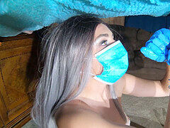 Sadomasoquismo, Verga grande, Guantes, Mascara, Juguetes