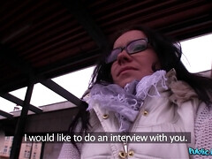 Leie, Wohlbeleibte schöne frauen, Blasen, Tschechisch, Brille, Im freien, Piercing, Titten