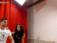 Loveliest Teenage Ever Poses Bare With A Stranger