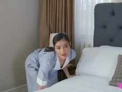 キス, ラティーナ, レズビアン, なめる, オナニー, 自然山雀, オマンコ, ティーン