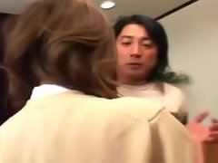 Mellow asian harlot getting hot bukkake