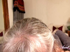 My shameless granny undresses for porn website