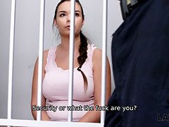 捕まる, ぽちゃ, バック, ヨーロピアン, Hd, ポリス, 現実, ティーン