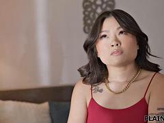 Trey Haze and Charlie Forde Pound Lulu Chu in Hardcore Stepmom Step-Fantasy Threesome Action