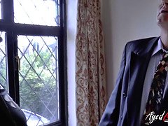 Schönheit, Grosse titten, Blondine, Vollbusig, Reif, Milf, Mutti, Schreiend