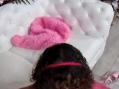 カワイイ, バック, 顔射, 開帳, 手コキする, 馬乗り, ガリガリ, 濡れ