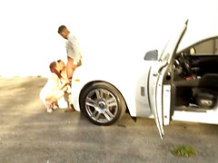 素人, 茶髪の, 公共, 三人