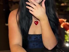 Amazing sex after dinner date with Australian cutie Holly Day