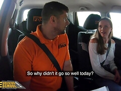 Faux Driving College Stacey Cruz Gets Romped by her Driving Lecturer