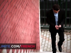 アナル, お尻, デカ尻, カワイイ, 女 人男 人, フランス人, オフィス, 秘密の