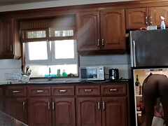 Kont, Bruinharig, Zwart, Vrouw, Fetisj, Natuurlijk, Kut duiken, Alleen