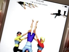 69, 茶髪の, 指いじり, グループ, Hd, レズビアン, オージー, 赤毛