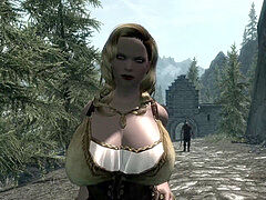 Panty, outside, big cock