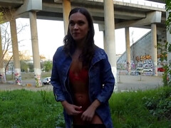 Arsch, Spermaladung, Absätze, Piercing, Pov, Strümpfe, Tanga, Titten