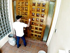 Natural Teen Tricks Pizza Man