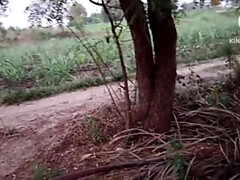 Gros cul, Grosse bite, Couple, Tir de sperme, Branlette thaïlandaise, Indienne, Mamelons, De plein air