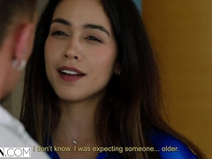 Pijpbeurt, Bruinharig, Hondjeshouding, Erotisch, Europees, Hardcore, Hd, Buiten