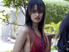 18, 茶髪の, 巨乳な, イマラチオ, 手コキする, ハードコア, インド人, 淫乱熟女