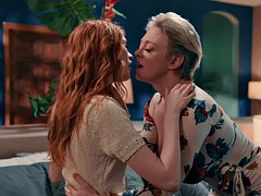 GIRLSWAY - Femdom MILF Dee Williams Has Naughty Sex With TIED UP Petite Redhead Scarlet Skies