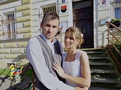 Braut, Gehörnter ehemann, Europäisch, Hardcore, Pov, Rasiert