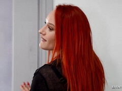 Nana, Gros seins, Plantureuse, Bâillonner, Hard, Monstre, Rousse roux, Nénés