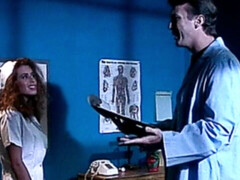 Kont, Bruinharig, Harig, Handbeurt, Zoenen, Ondergoed, Verpleegster, Kut duiken