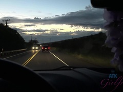 Amateur, Plage, Bikini, Noire, Doigter, Masturbation, Chatte, Fumer