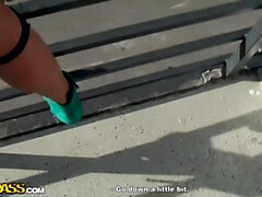 Amateur, Brunette brune, Hd, De plein air