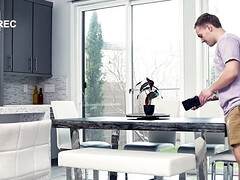 18 ans, Blonde, Sucer une bite, Masturbation, Chatte, Chevaucher, Adolescente, Nénés