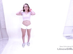 Vorstellungsgespräch, Grosser schwanz, Braunhaarige, Fetisch, Handjob, Hardcore, Muschi, Jungendliche (18+)