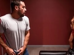 お尻, デカパイ, フェラチオ, バック, 手コキする, キス, 淫乱熟女, 剃毛