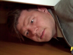 Schlafzimmer, Fesselspiele, Braunhaarige, Tschechisch, Sklave, Tittenfick, Titten, Spielzeuge