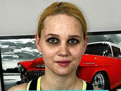 Culo grande, Verga grande, Tetas grandes, Rubia, Mamada, Estilo perrito, Cabello corto, Adolescente