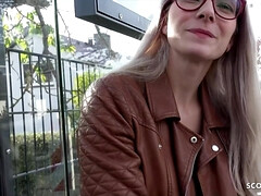 ブロンド, フェラチオ, フェティッシュ, ドイツ人, ハードコア, 下着, ナイロン, 馬乗り